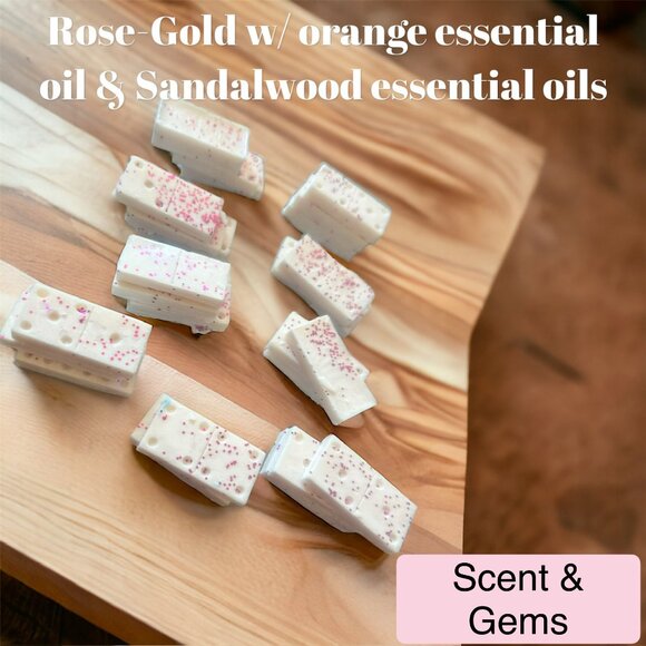 Dominoes candle blocks, 'for warmers' - Picture 3 of 3